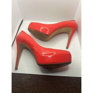 BRIAN ATWOOD  Stiletto Platform Heels LipsticPink 38.5 EU 8.5 US ITALY Loathe